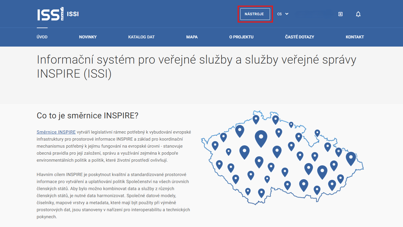 Návod k nahrání zdrojové datové sady pro poskytovatele 1