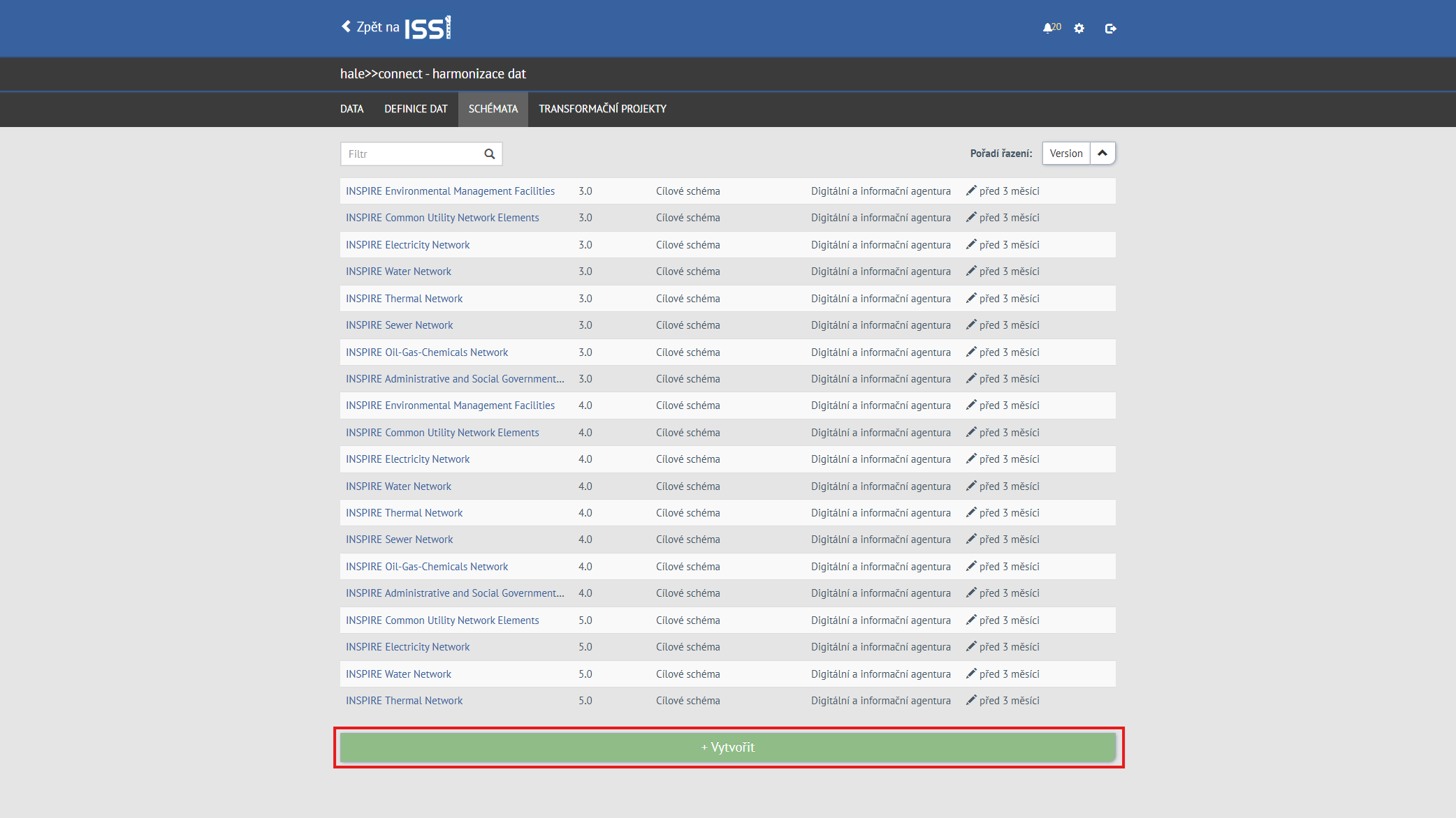 Návod k nahrání zdrojové datové sady pro poskytovatele 3