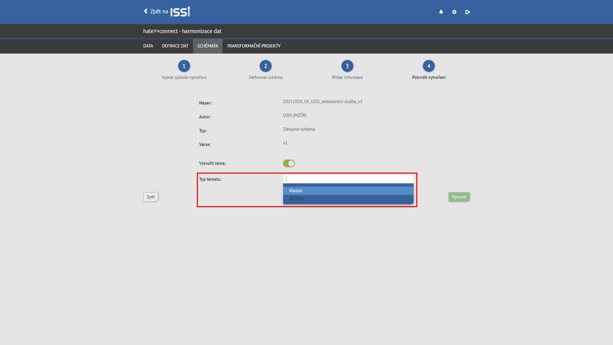 Návod k nahrání zdrojové datové sady pro poskytovatele 8