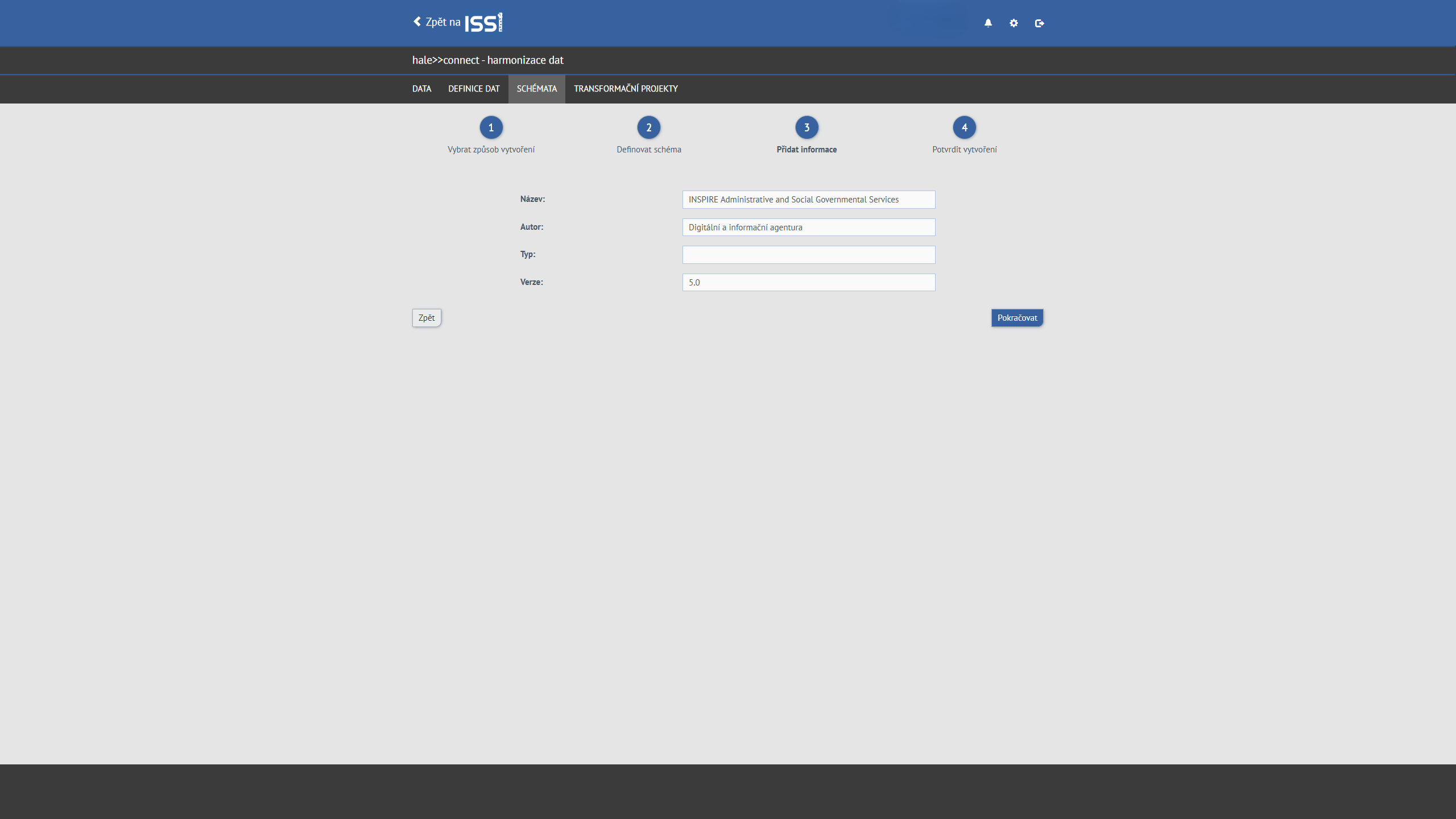 Harmonizace dat (admin) 3